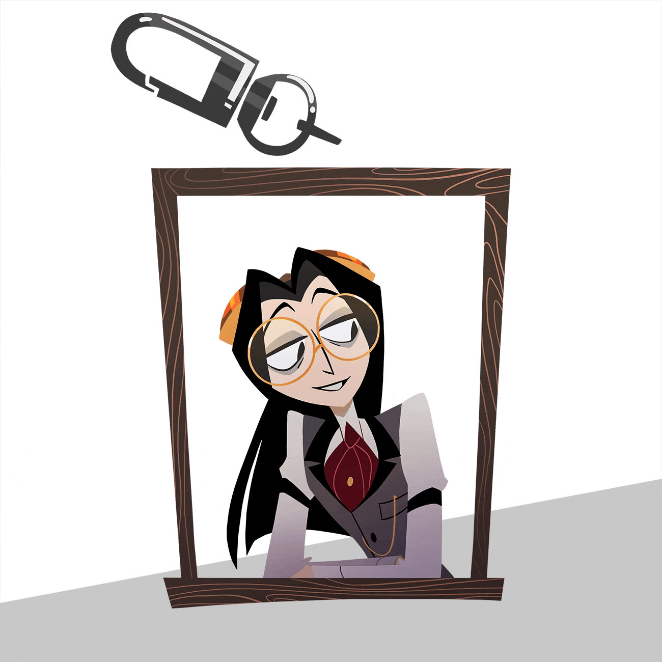 Pendleton window keychain