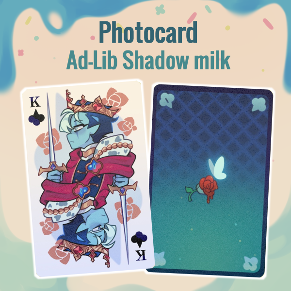 Ad-Lib Shadow Milk Photocard