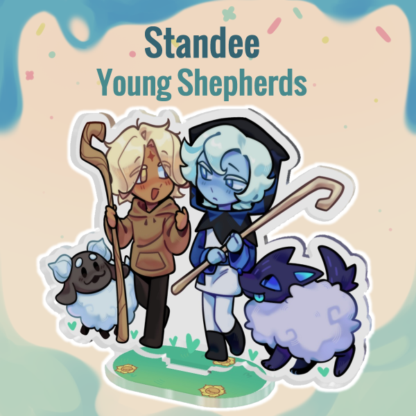Young Shepherds Standee