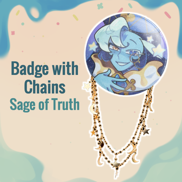 Sage of Truth Badge With Chains