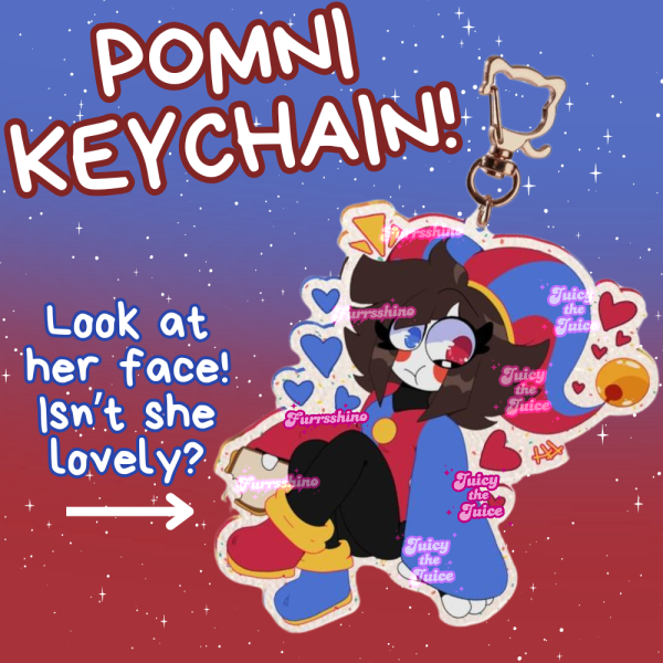 Pomni Keychain