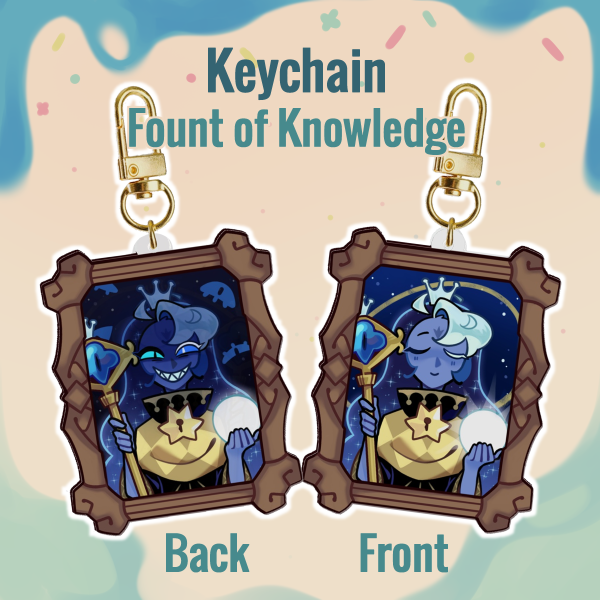 Fount of Knowledge Keychain