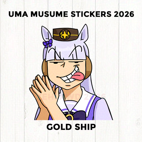 Uma Musume sticker - Gold Ship