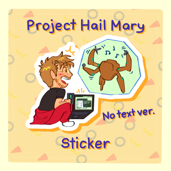 Project Hail Mary - Do Puppet Show Sticker (Textless Ver.)