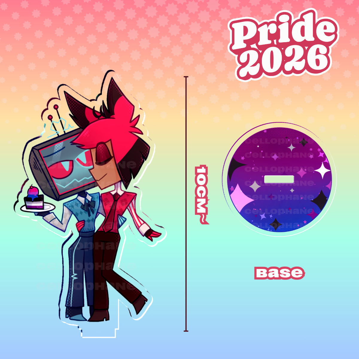 RADIOSTATIC PRIDE STANDEE
