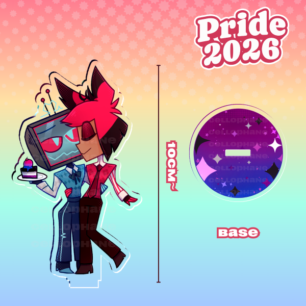 RADIOSTATIC PRIDE STANDEE