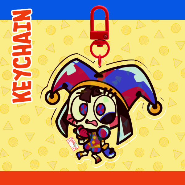 Pomni Keychain