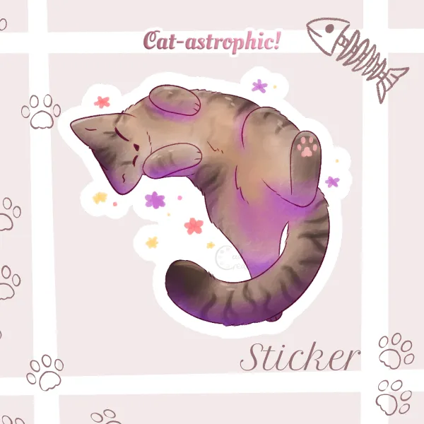 Playful Kitty - Sticker
