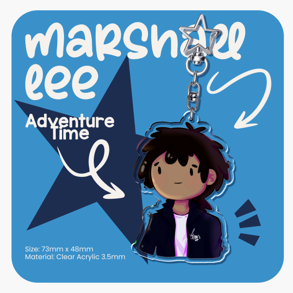 Normal Marshall Lee keychain
