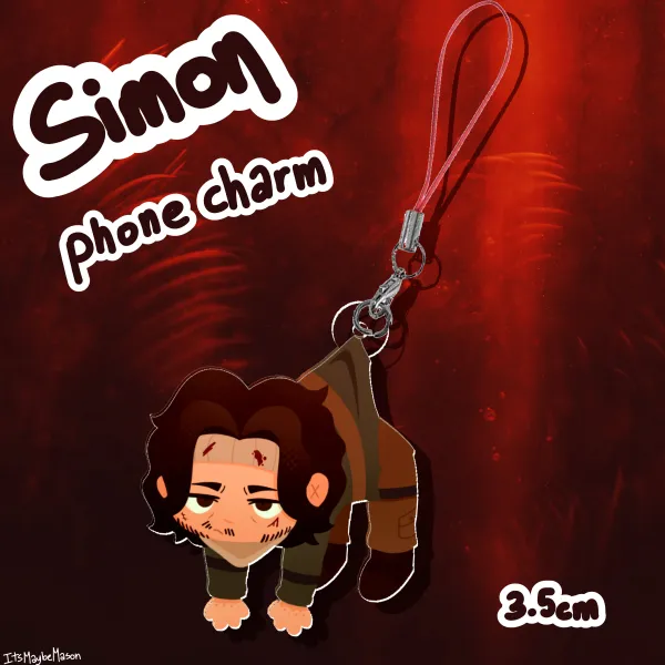 Simon/Convict Iron Lung Acrylic Phone Charm