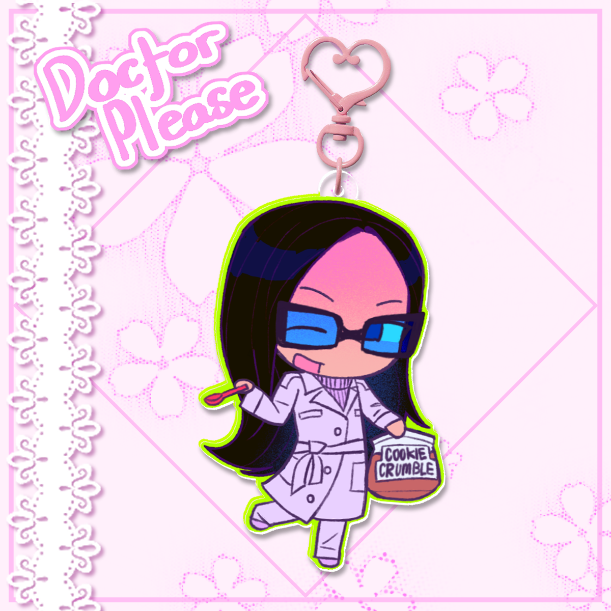 Doctor Please - Acrylic Keychain