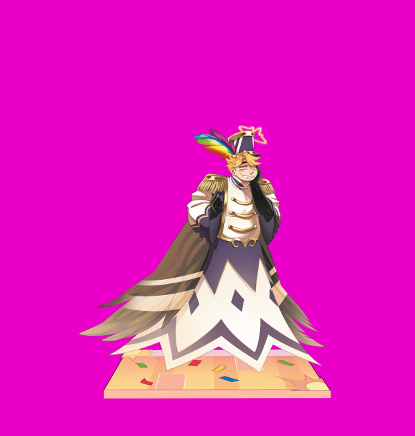 Abel Ally! Rainbow Acrylic Standees