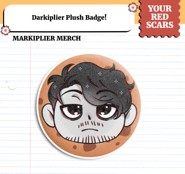 Darkiplier Plush Badge