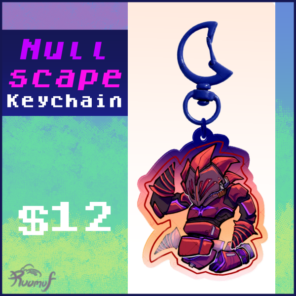 Nullscape Scrapmaw Keychain