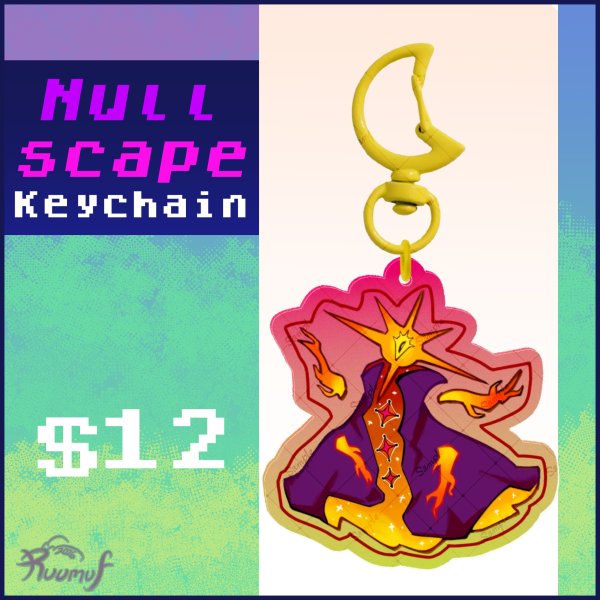 Nullscape Sigil Keychain