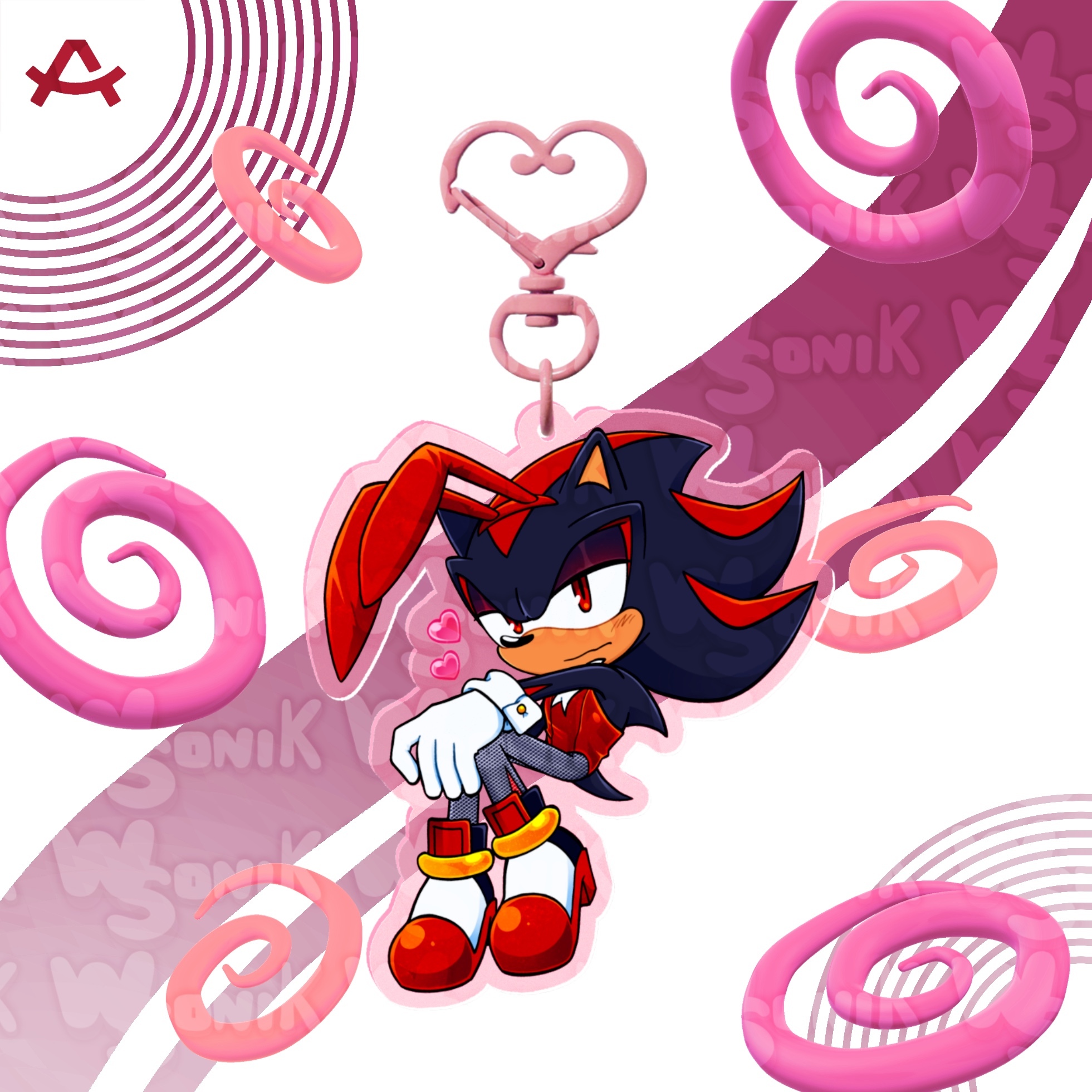 Metal Sonic Keychain - Villains Side by WSKArt - ACGGOODS