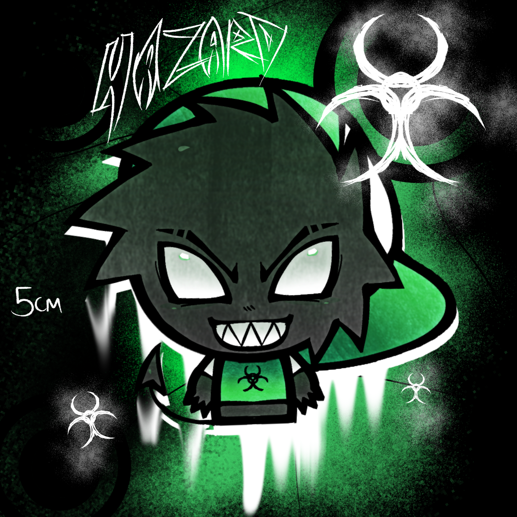 Little Hazard Acrylic Keychain [One Night Club]