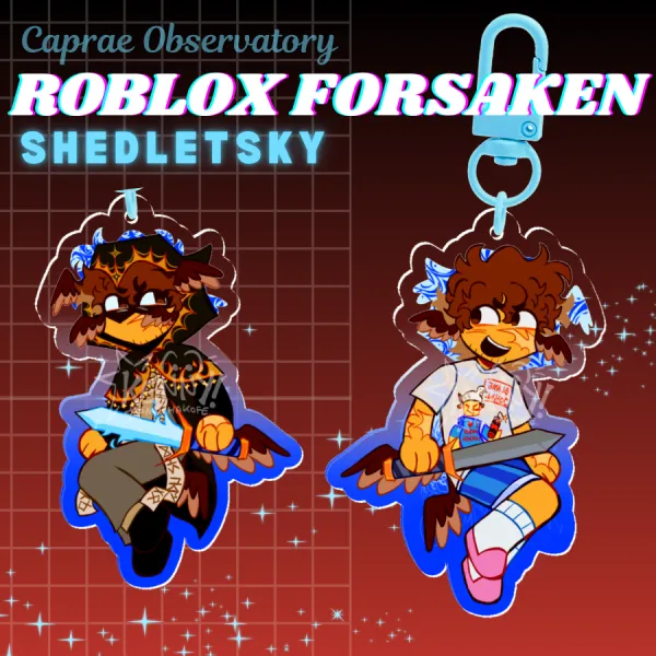 Shedletsky - [Forsaken] Acrylic Keychain