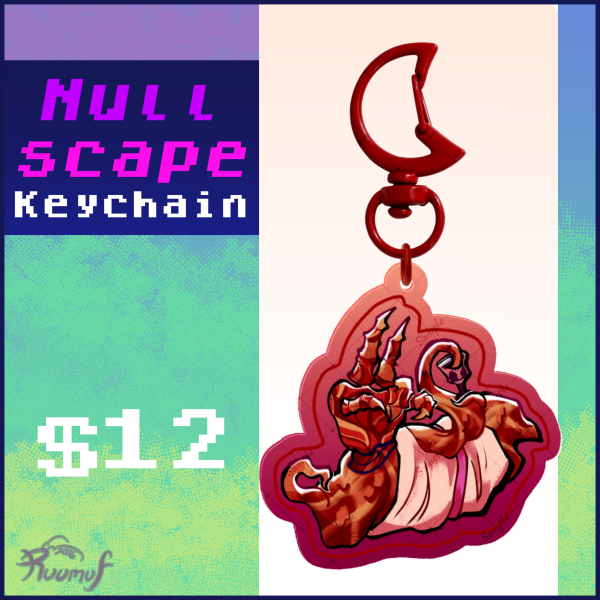 Nullscape Flesh Keychain