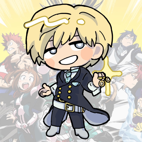 Neito monoma fan made acrylic keychain