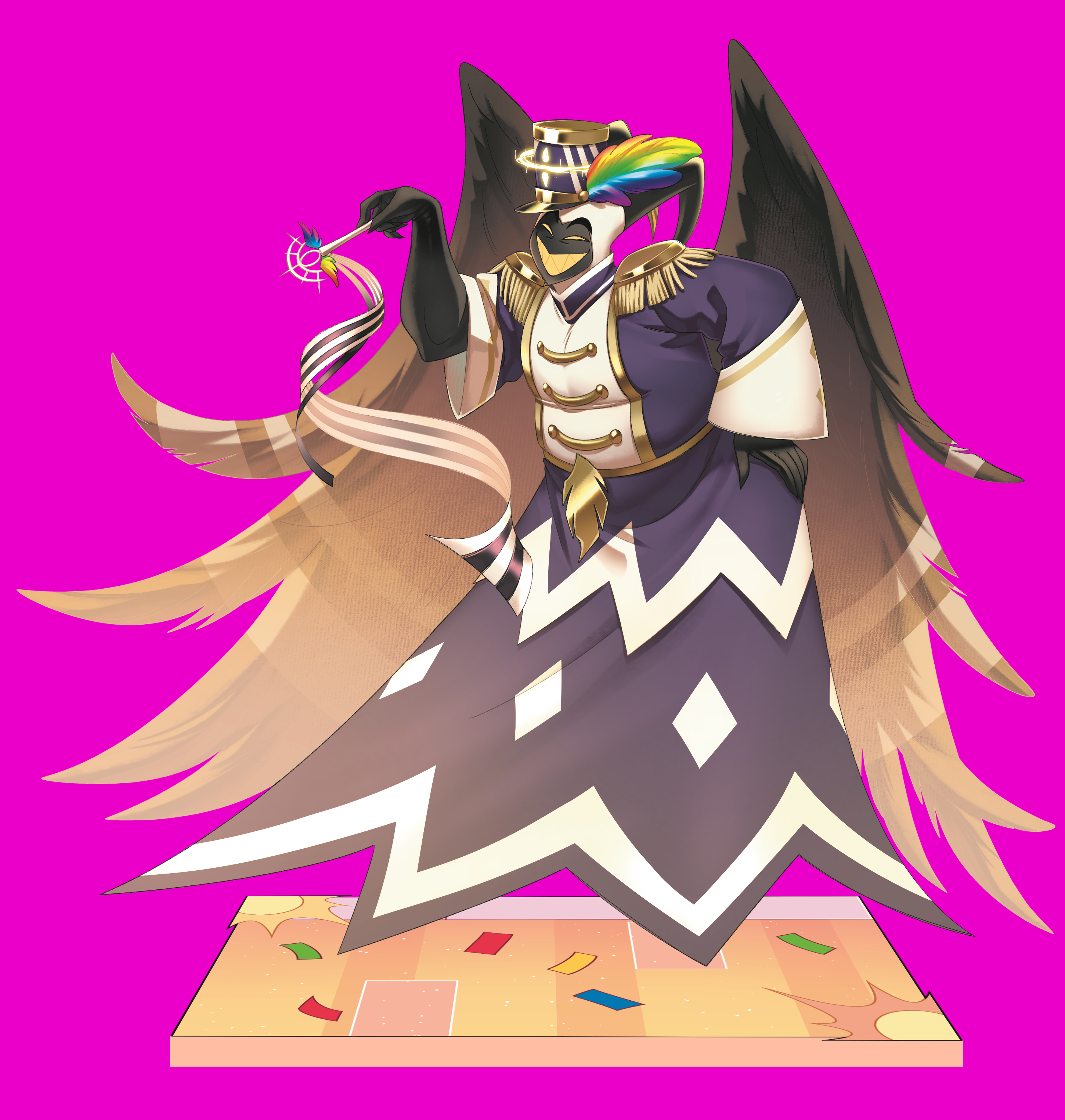 Adam Ally! Rainbow Acrylic Standees