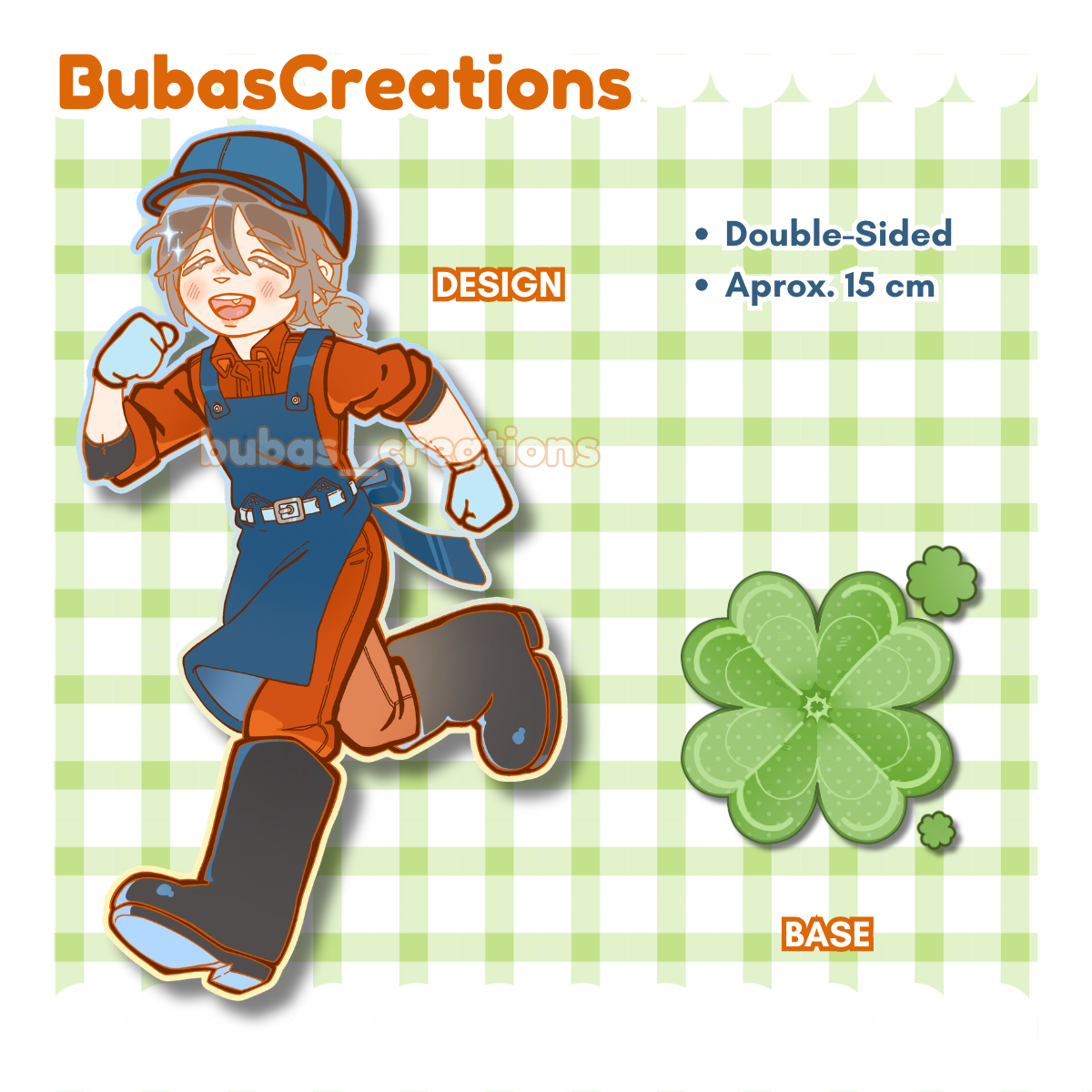 Little A Mr A's Farm Acrylic Standee