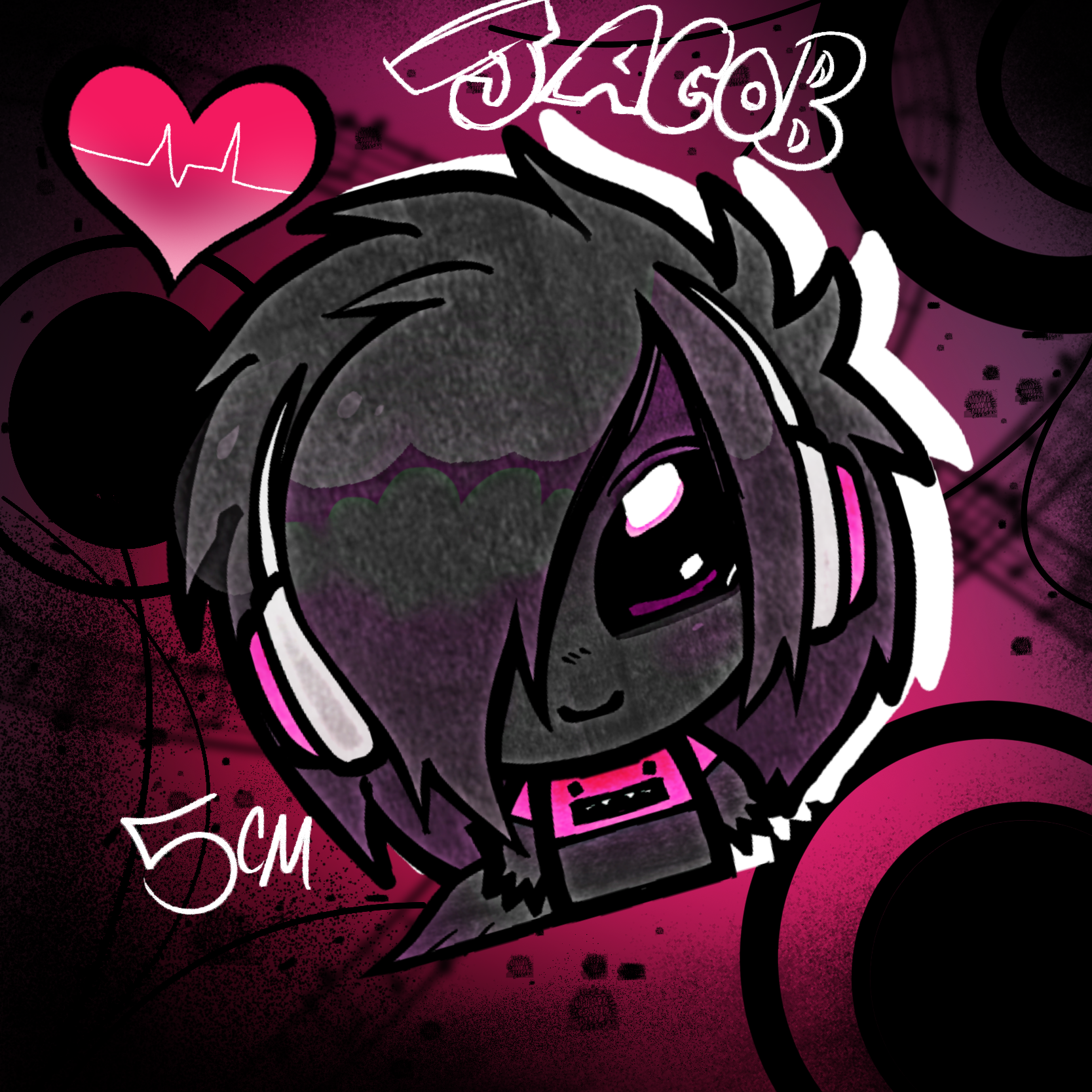 Little Jacob Acrylic Keychain [One Night Club]