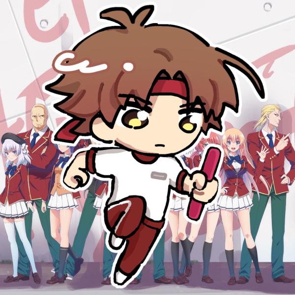 Ayanokoji Kiyotaka fanmade acrylic keychain