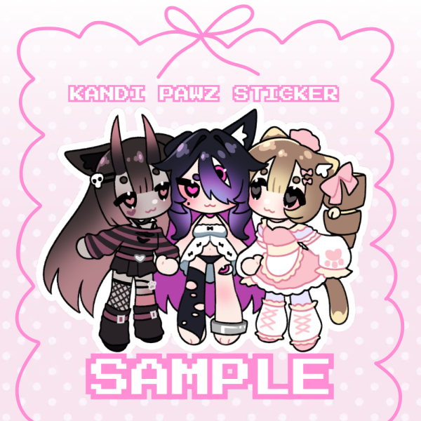 Kandi Pawz Sticker