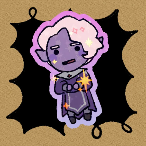 Mighty Nein Essek Thelyss Sticker
