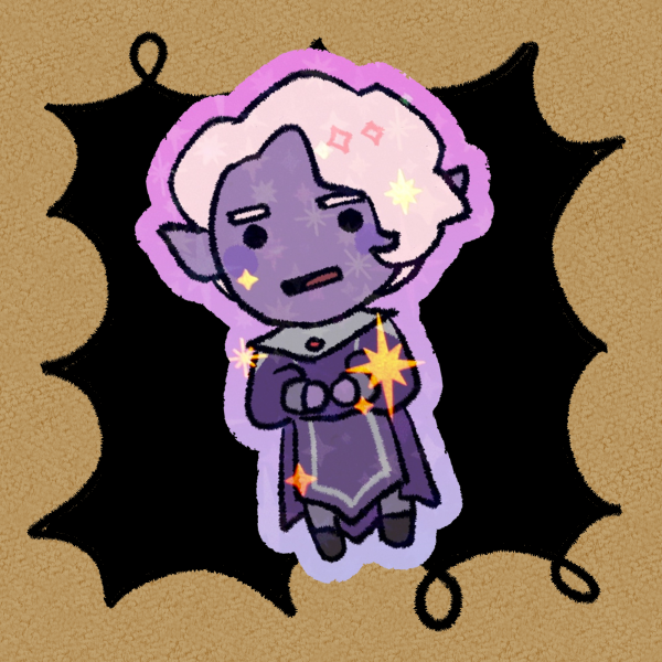 Mighty Nein Essek Thelyss Sticker