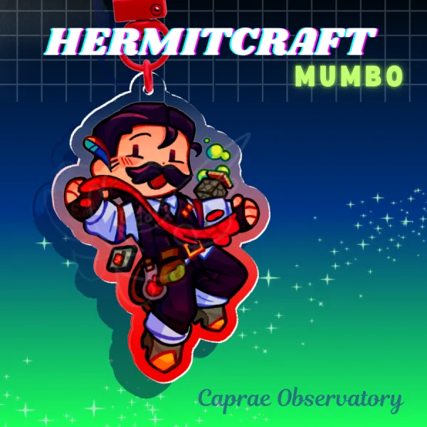 Mumbo - [Hermitcraft / Life Series] Acrylic Keychains