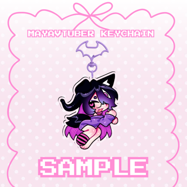MayaVTuber Keychain