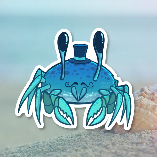 Gentleman Crab: Blue