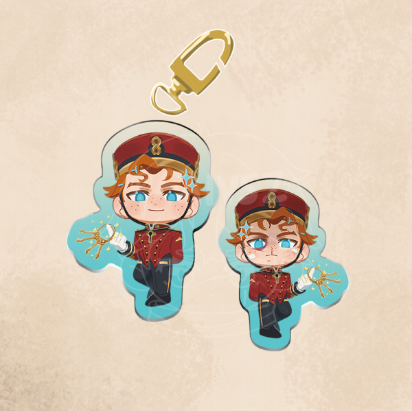 DEADLOCK: The Doorman Gradient Keychain