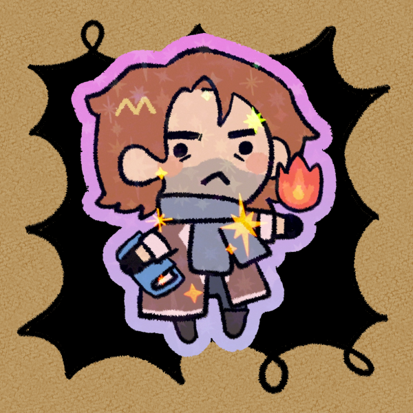Mighty Nein Caleb Widogast Sticker