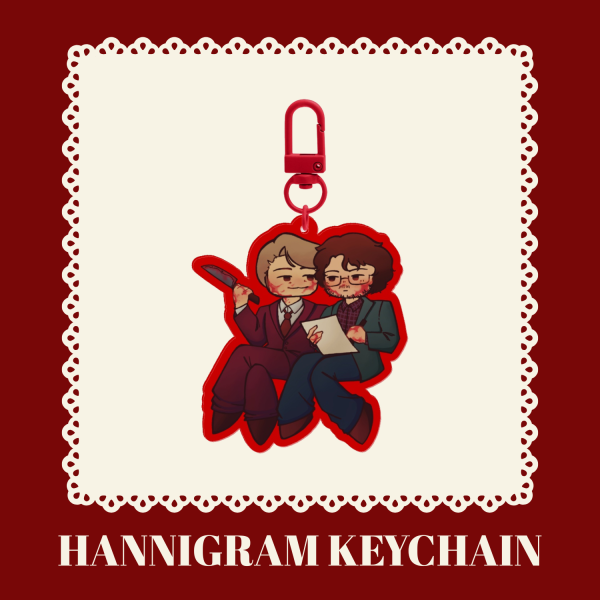 Hannibal Hannigram Acrylic Keychain