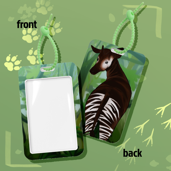 Okapi - Endangered Collab Card Holder