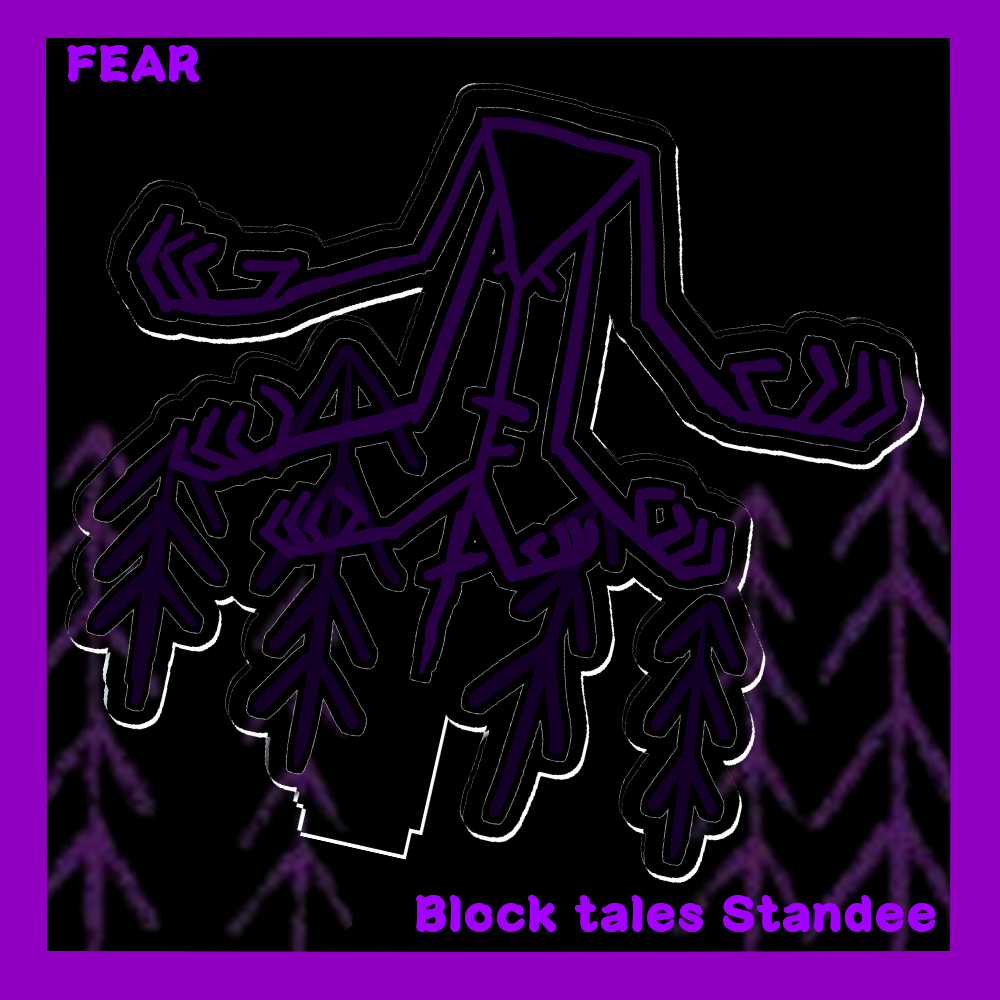 FEAR Block Tales Standee