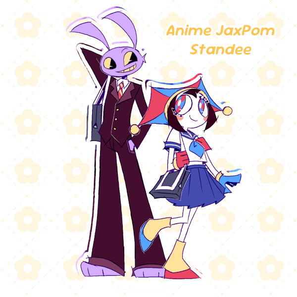 Jax and Pomni Acrylic Standee