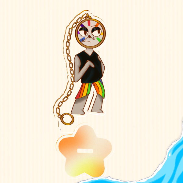 Summer in Gardenview Dyle Acrylic Standee