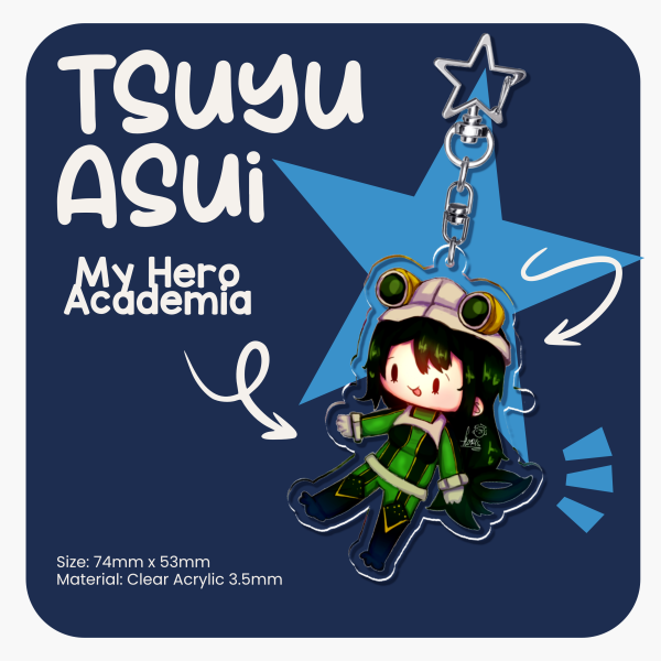 Tsuyu Asui Keychain