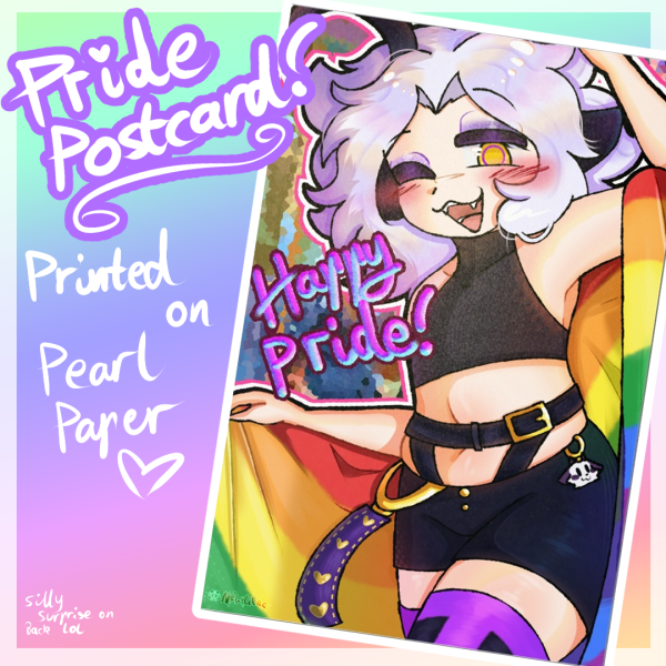 Lamb Pride Postcard!