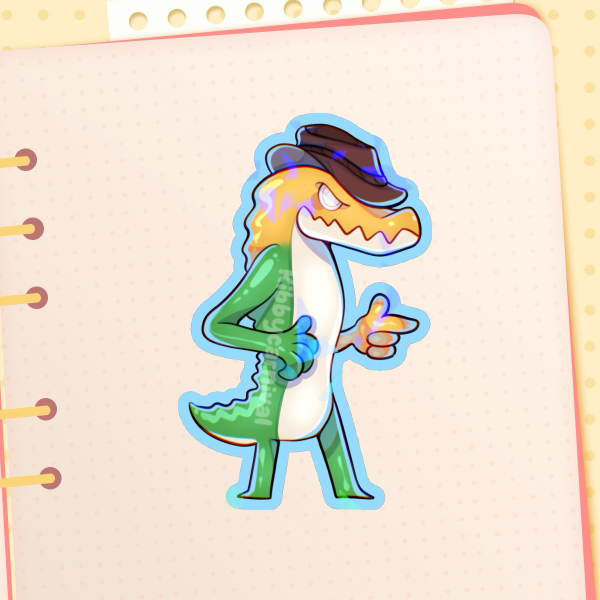 Gummigoo Sticker (Holographic Broken Glass Effect)
