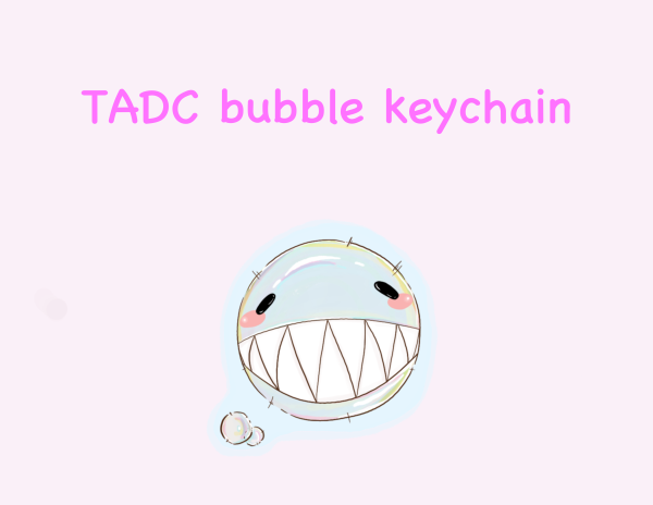 The amazing digital circus bubble Clear Acrylic Keychains