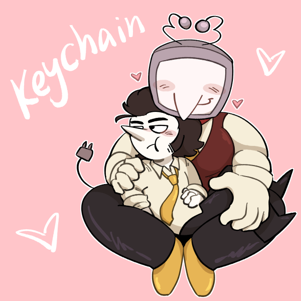 Spamtenna | Acrylic Keychain