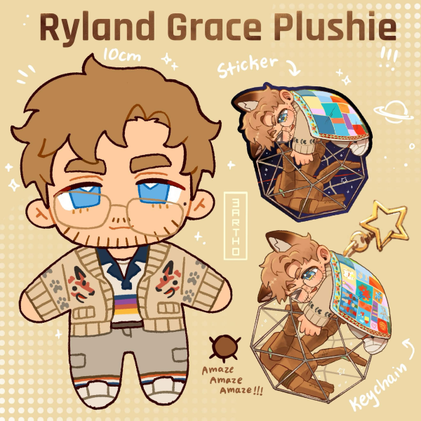 Ryland Grace Project Hail Mary Plushie