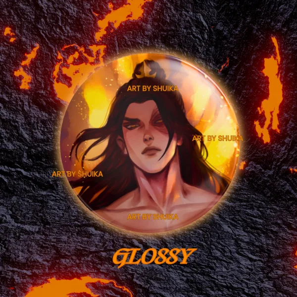 ZUKO AVATAR THE LAST AIRBENDER  Round Badges (Button Pins)