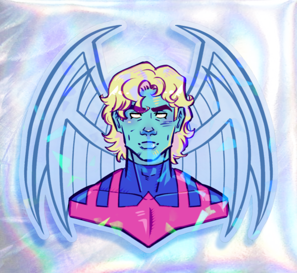 Archangel Clear Vinyl Stickers