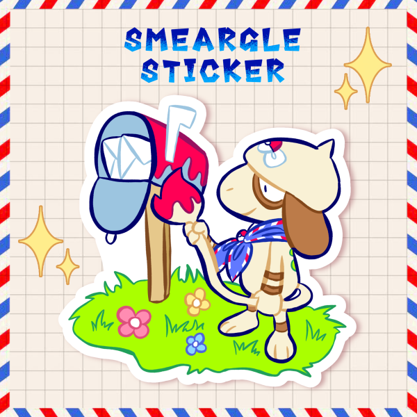 Smeargle mail sticker